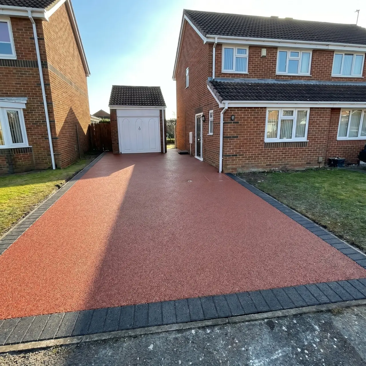 Driveway and landscaping project in Burton upon Trent